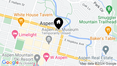 Map of 725 E Main Street, 108, Aspen CO, 81611