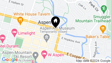 Map of 725 E Main Street, 302, Aspen CO, 81611