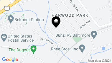 Map of 6408 Harthorn Ave #A, Elkridge MD, 21075