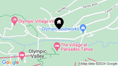 Map of 1733 Christy Lane, Olympic Valley CA, 96146-2131