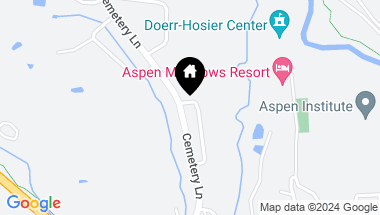 Map of 777 Castle Creek Drive, Aspen CO, 81611