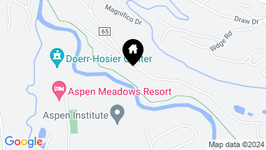 Map of 42 PITKIN Way, Aspen CO, 81611