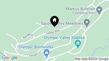 Map of 1542 Sandy Way, Olympic Valley CA, 96146-0000