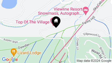 Map of 855 Carriage Way, Trails 104, Snowmass Village CO, 81615