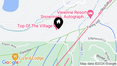 Map of 855 Carriage Way, Summit 104, Snowmass Village CO, 81615