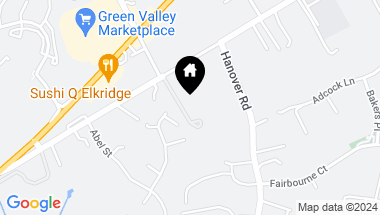 Map of Lot 3 Elkrise Pl, Elkridge MD, 21075