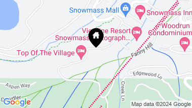 Map of 690 Carriage Way, C-1D, Snowmass Village CO, 81615