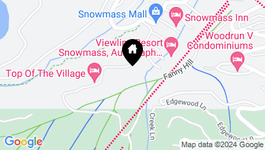 Map of 690 Carriage Way, 116, Snowmass Village CO, 81615