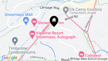 Map of 411 Wood Road, #7, Snowmass Village CO, 81615