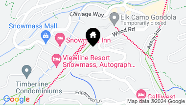 Map of 411 Wood Road, #6, Snowmass Village CO, 81615
