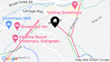 Map of 400 Wood Road, 2209E, Snowmass Village CO, 81615