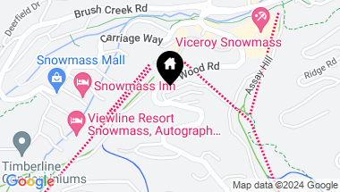 Map of 400 Wood Road, 2103, Snowmass Village CO, 81615