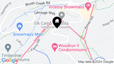 Map of 400 Wood Road, B-2202, Snowmass Village CO, 81615