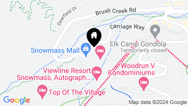 Map of 25 Daly Lane, 307, Snowmass Village CO, 81615