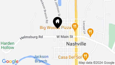 Map of 30 N Johnson Street, Nashville IN, 47448