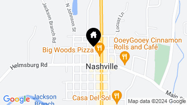 Map of 60 Molly's Lane, Nashville IN, 47448