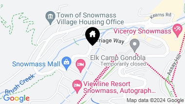 Map of 300 Carriage Way, Unit 508, Snowmass Village CO, 81615
