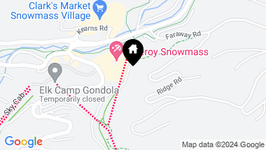 Map of 381 Ridge Road, A5, Snowmass Village CO, 81615