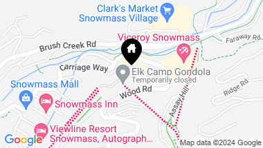 Map of 119 Wood Road, 505, Snowmass Village CO, 81615