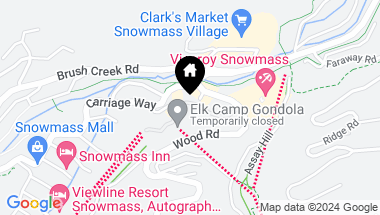 Map of 119 Wood Road, 507, Snowmass Village CO, 81615