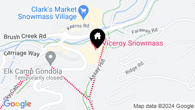 Map of 130 WOOD Road, 631, Snowmass Village CO, 81615