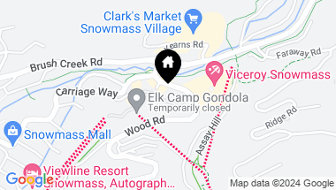 Map of 77 Wood Road 306-07, Snowmass Village CO, 81615