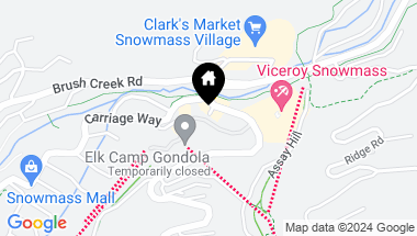 Map of 77 WOOD Road, 603E, Snowmass Village CO, 81615