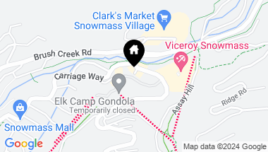 Map of 77 Wood Road Road, 507-02, Snowmass Village CO, 81615