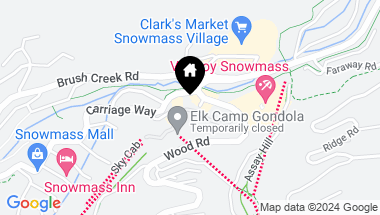 Map of 119 Wood Road, 503, Snowmass Village CO, 81615