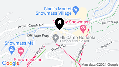 Map of 119 Wood Road, 309, Snowmass Village CO, 81615