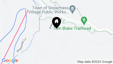 Map of 64 Spruce Ridge Lane, Snowmass Village CO, 81615