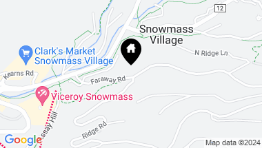Map of 227 Faraway Road, #38, Snowmass Village CO, 81615