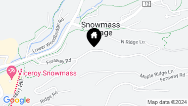 Map of 291 Faraway Road, Snowmass Village CO, 81615