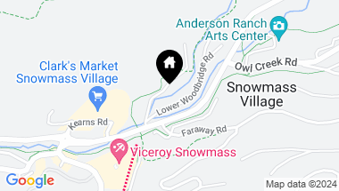 Map of 35 LOWER WOODBRIDGE Road, J135, Snowmass Village CO, 81615