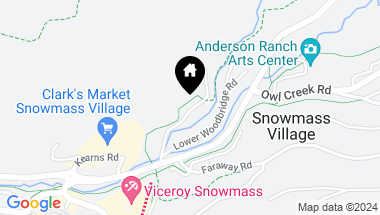Map of 35 Upper Woodbridge Rd., Unit 22CD, Snowmass Village CO, 81615