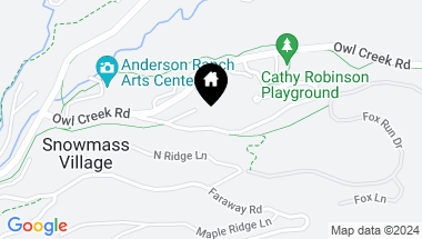 Map of 70 Meadow Ranch Road, Snowmass Village CO, 81615