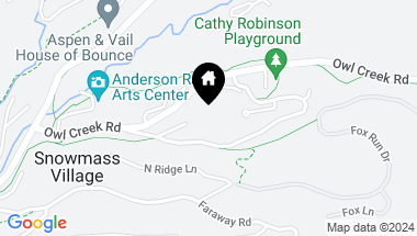 Map of 100 Meadow Ranch Road, Snowmass Village CO, 81615