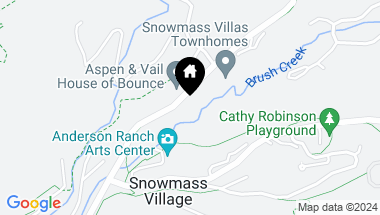 Map of 4000 Brush Creek Road, #4, Snowmass Village CO, 81615