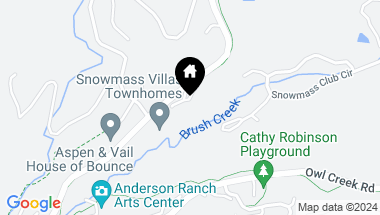 Map of 3904 Brush Creek Road, Unit 7, Snowmass Village CO, 81615