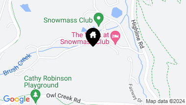 Map of 294 Snowmass Club Circle, 1205, Snowmass Village CO, 81615