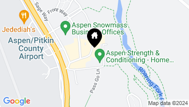 Map of 401 Aspen Airport Business Center, Aspen CO, 81611