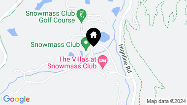 Map of 0134 Snowmass Club, 140, Snowmass Village CO, 81615