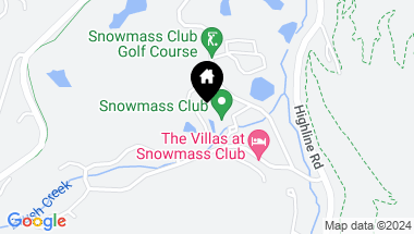 Map of 0239 Snowmass Club Circle, 133, Snowmass Village CO, 81615