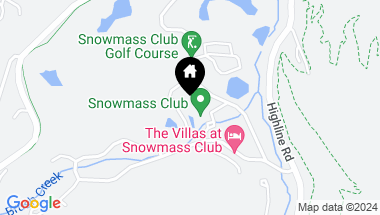 Map of 0239 Snowmass Club Circle, 134, Snowmass Village CO, 81615