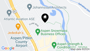 Map of 418 Pacific Avenue, F, Aspen CO, 81611