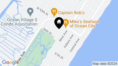 Map of 5533-35 Haven Ave, Ocean City NJ, 08226