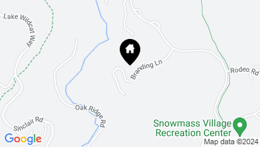 Map of 169 Branding Lane, Snowmass Village CO, 81615
