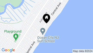 Map of 5009 Central Ave, Ocean City NJ, 08226