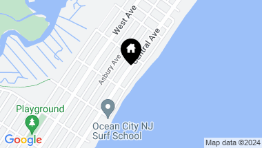 Map of 4921 Central Ave Unit: 1, Ocean City NJ, 08226