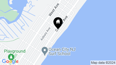 Map of 4907 Central Ave Unit: 2, Ocean City NJ, 08226
